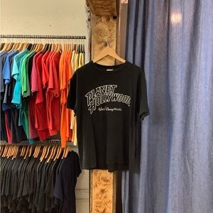Vintage Planet Hollywood Black T-Shirt
